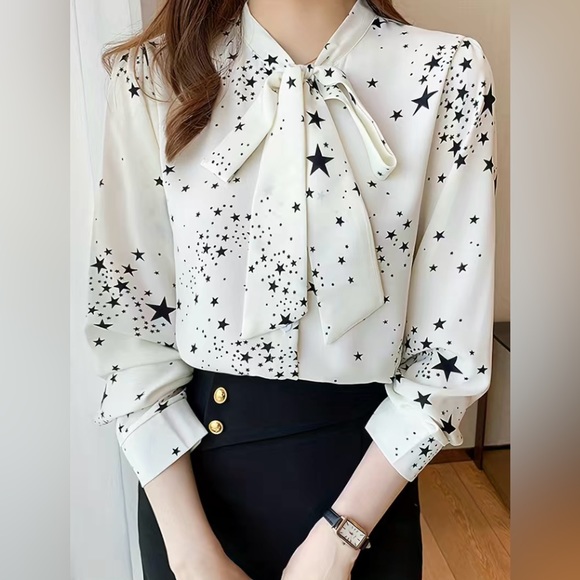 Jane Chic Designs Starry Night Blouse - Picture 5 of 10